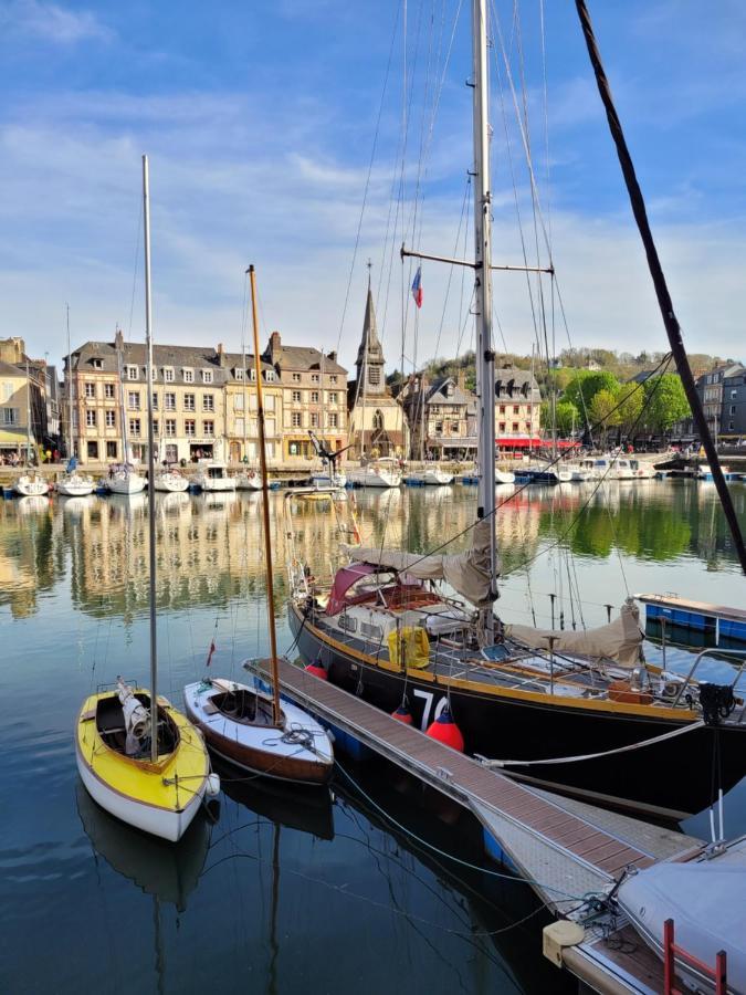 Parking privatif -La Maison Balancoire -Situé Centre historique -La Clef de Honfleur Exterior foto